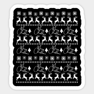 christmas pattern Sticker